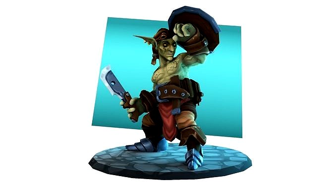 Goblin Game Character