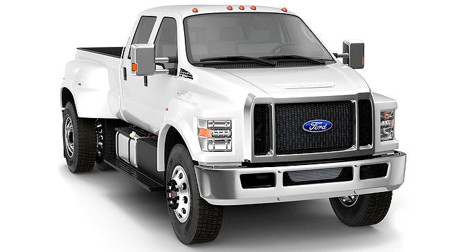 Ford F650 2019 Pickup Simple Interior