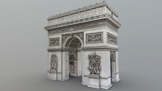 Arc de Triomphe Paris - photogrammetry