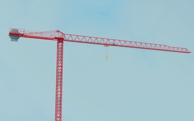 Flat Top Tower Crane 7