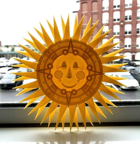 Its a Small World Sun Sign | 3D