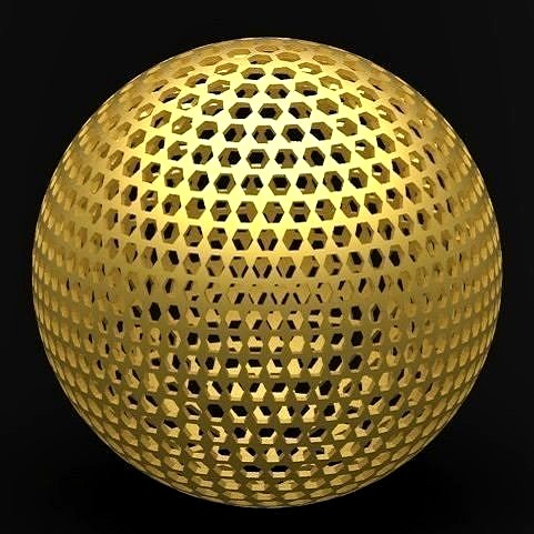 Hexagonal Sphere | 3D