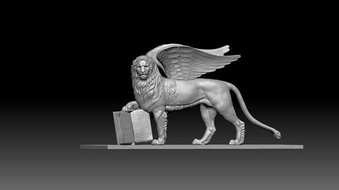 Lion de saint Marc | 3D
