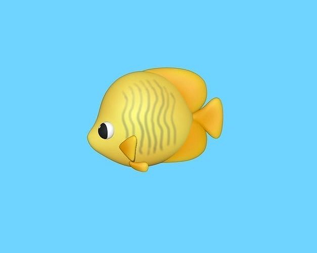 Cute Little Fish | 3D