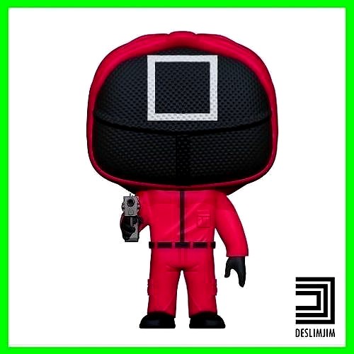 Supervisor Square  Mod 2 Round 6 Squid Game Netflix Funko Pop | 3D