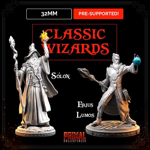 Classic Wizards  - MASTERS OF DUNGEONS QUEST | 3D