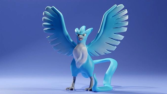 Pokemon 144 Articuno | 3D