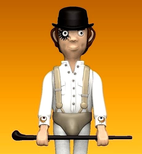 A CLOCKWORK ORANGE  ALEX | 3D