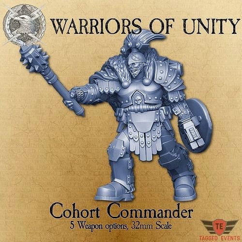 Warriors of Unity - Cohort Commander | 3D