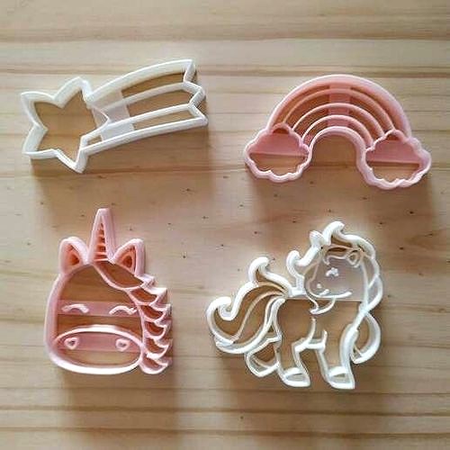 Cookie Cutter Unicorn | 3D