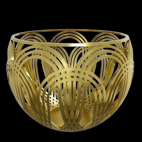 Vase with Pattern 3D Printable | 3D