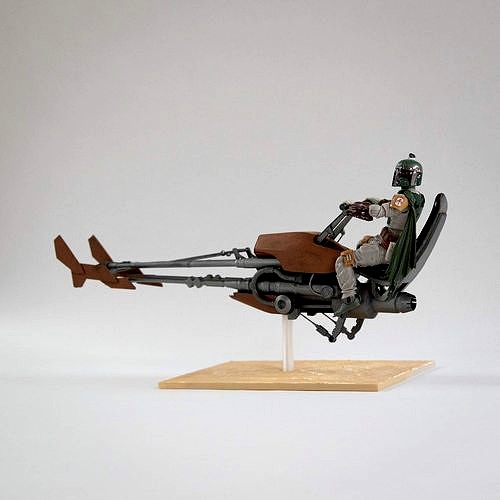 Swoop Bike as seen in The Book of Boba Fett | 3D