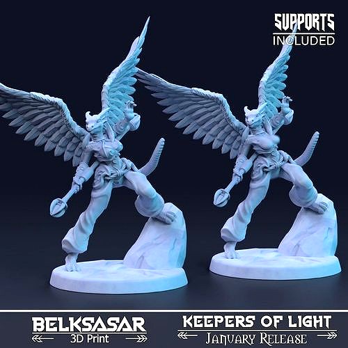 Celestial Shadow Normal and Nude | 3D
