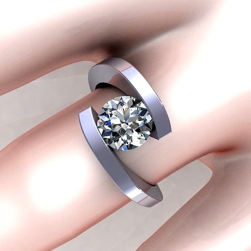 Allegria Engagement Ring | 3D