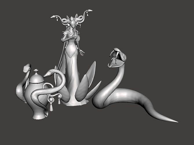 Porcelain Lissandra 3D Model | 3D
