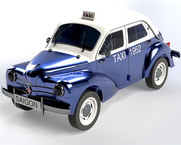 Renault 4CV | 3D