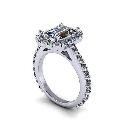 Brenton Marrelli Diamond Ring | 3D