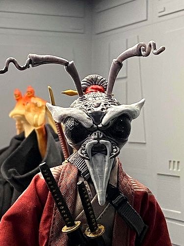 Custom Head - Pai Mei Master Insect Assassin | 3D