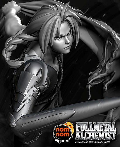 Edward Elric - Fullmetal Alchemist | 3D