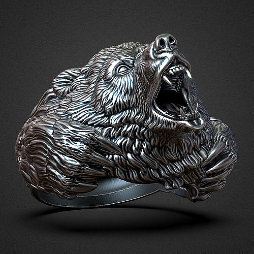 Bear ring | 3D