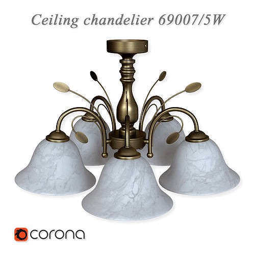 Ceiling chandelier 69007 - 5W
