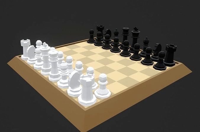 Chess low poly