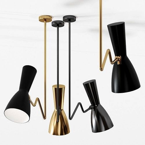 Il Bronzetto WORMHOLE 07 Tris Pendant