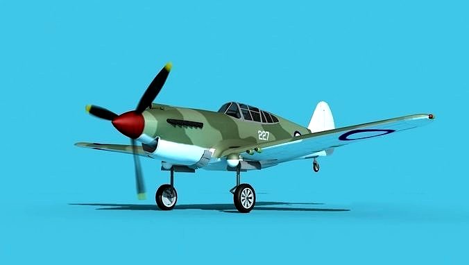 Curtiss P-40B Tomahawk V09 New Zealand