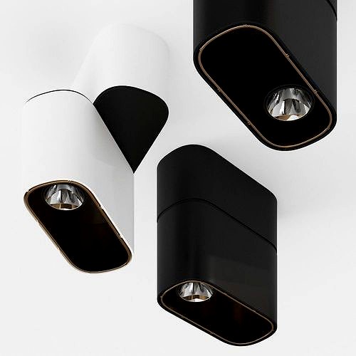 DUELL Ceiling spotlight By Modular Lighting Instruments