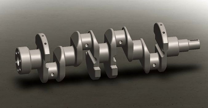 Crankshaft with solidworks