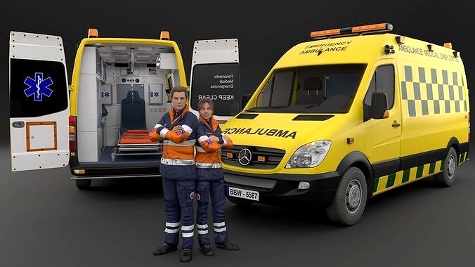 Paramedic Teams Rigged