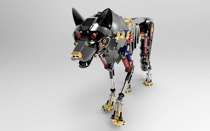 The Black Wolf Robot