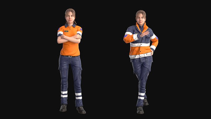 Paramedic Rigged