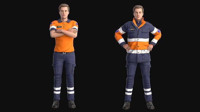 Paramedic Rigged
