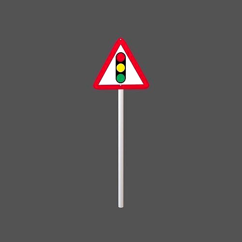 Hong Kong Road Traffic Signals Ahead Sign V1 001