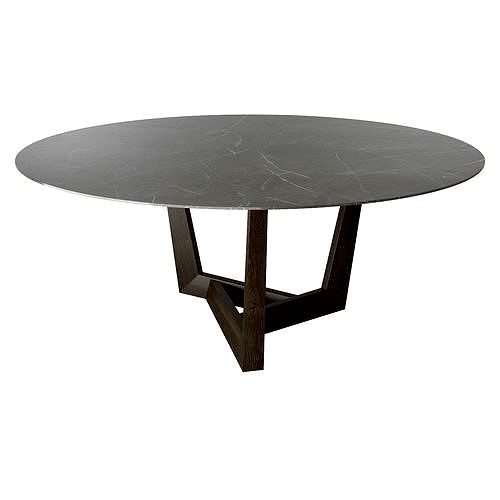 Bonaldo Art Wood Round Tables