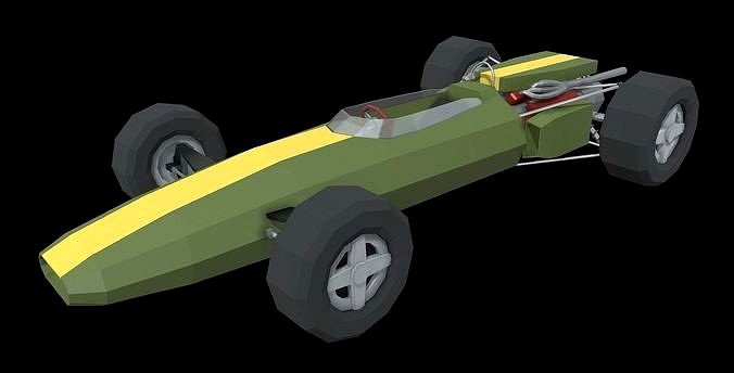 Lotus 43 Low Poly