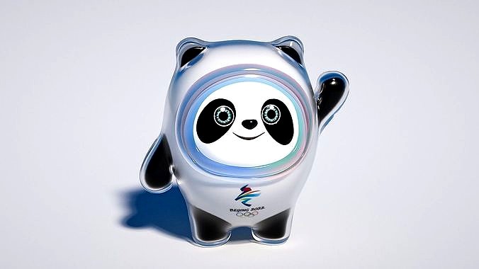 Bing Dwen Dwen-3D The Mascots of Beijing Winter Olympic Games