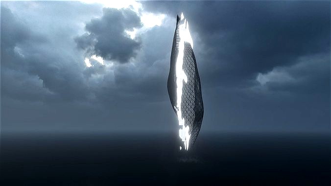 Floating Ship - Futuristic