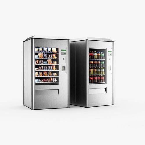 Vending machine - Dispenser - Snack and Drinks