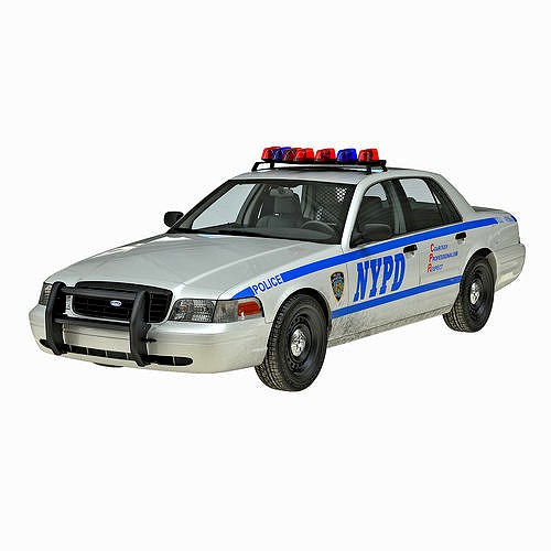 Ford Crown Victoria Police Car NYPD