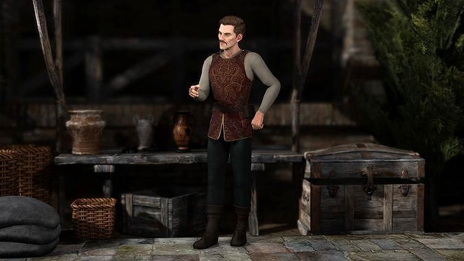 The Merchant Male - Fantasy Clothing