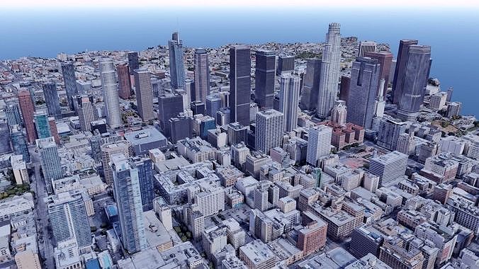USA - Los Angeles City photogrammetry
