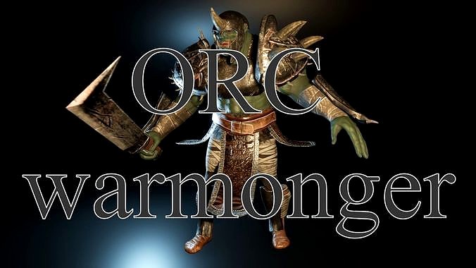 Orc Warmonger for Unity and Unreal