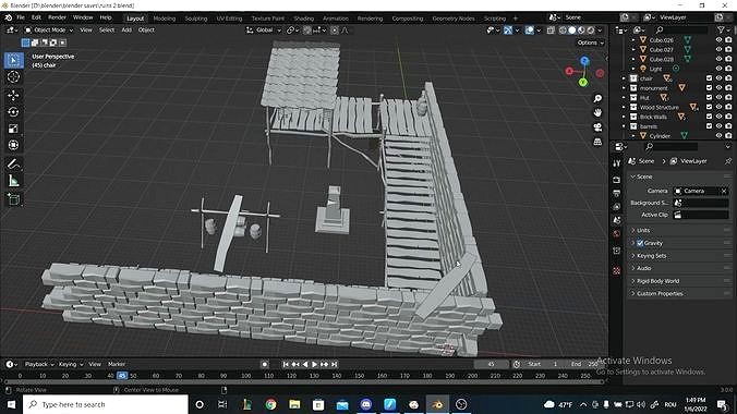 Low Poly Outpost