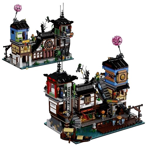 Lego - 70657 NINJAGO City Docks 3d model