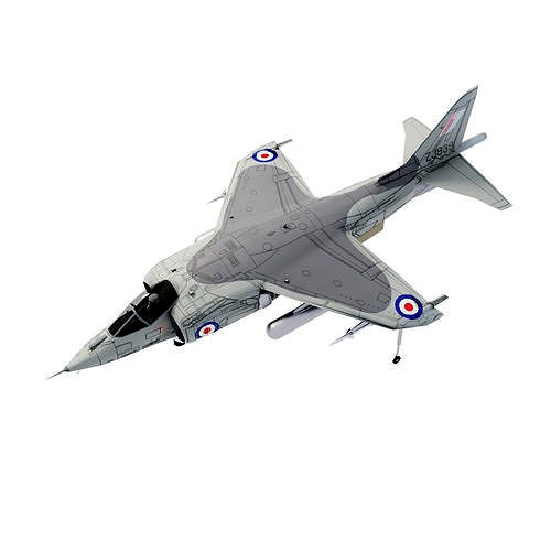 Hawker Harrier jet fighter