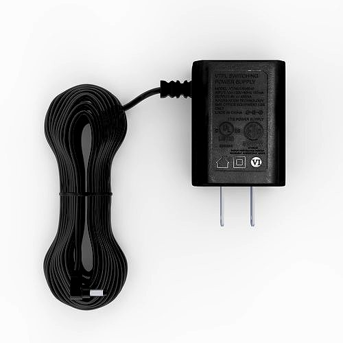 Power Adapter modelled in Lightwave 3D