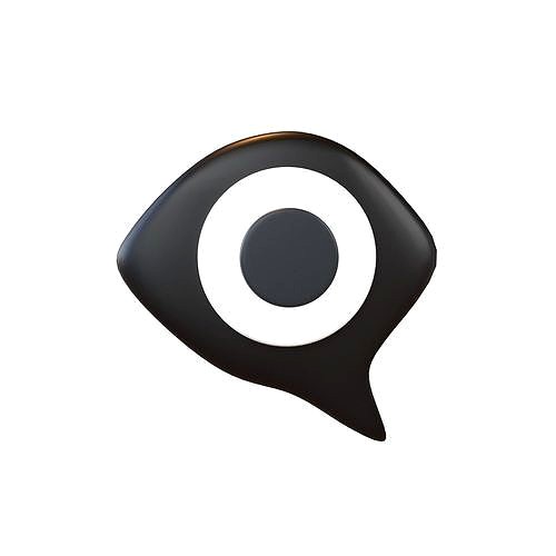 Eye in Speech Bubble v1 001