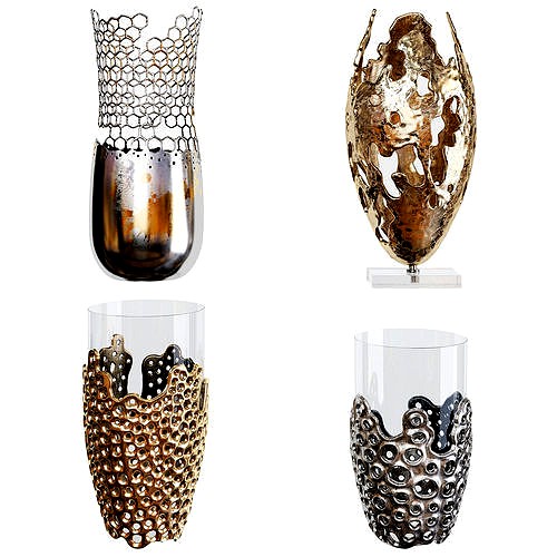 Decorative vases set 01